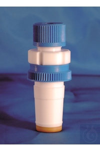 PTFE roergeleider, HP, afm. A (USA maat), PEEK conus, as 19, NS 45/50, H 70, rin PTFE...